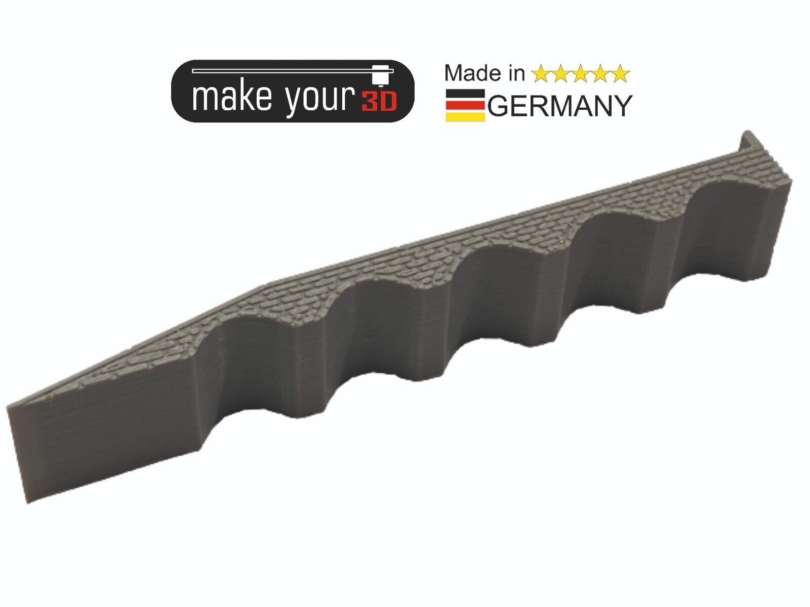 N Set 1:160 Laderampe Ziegel Grau