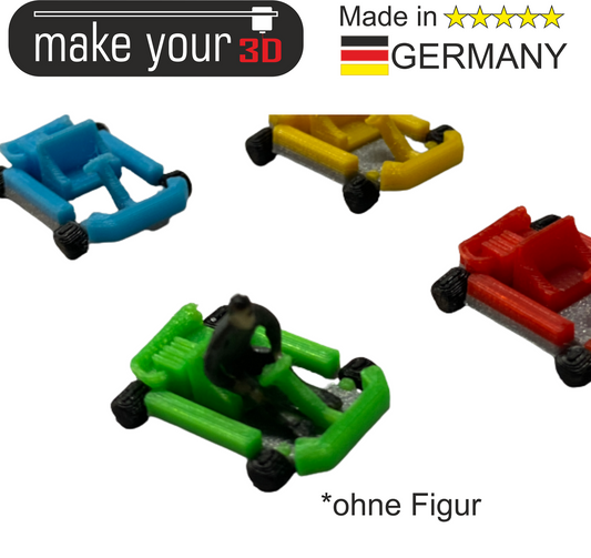 H0 Kart Set 1:87 5 Stk. Kart Motorsport Go Kart