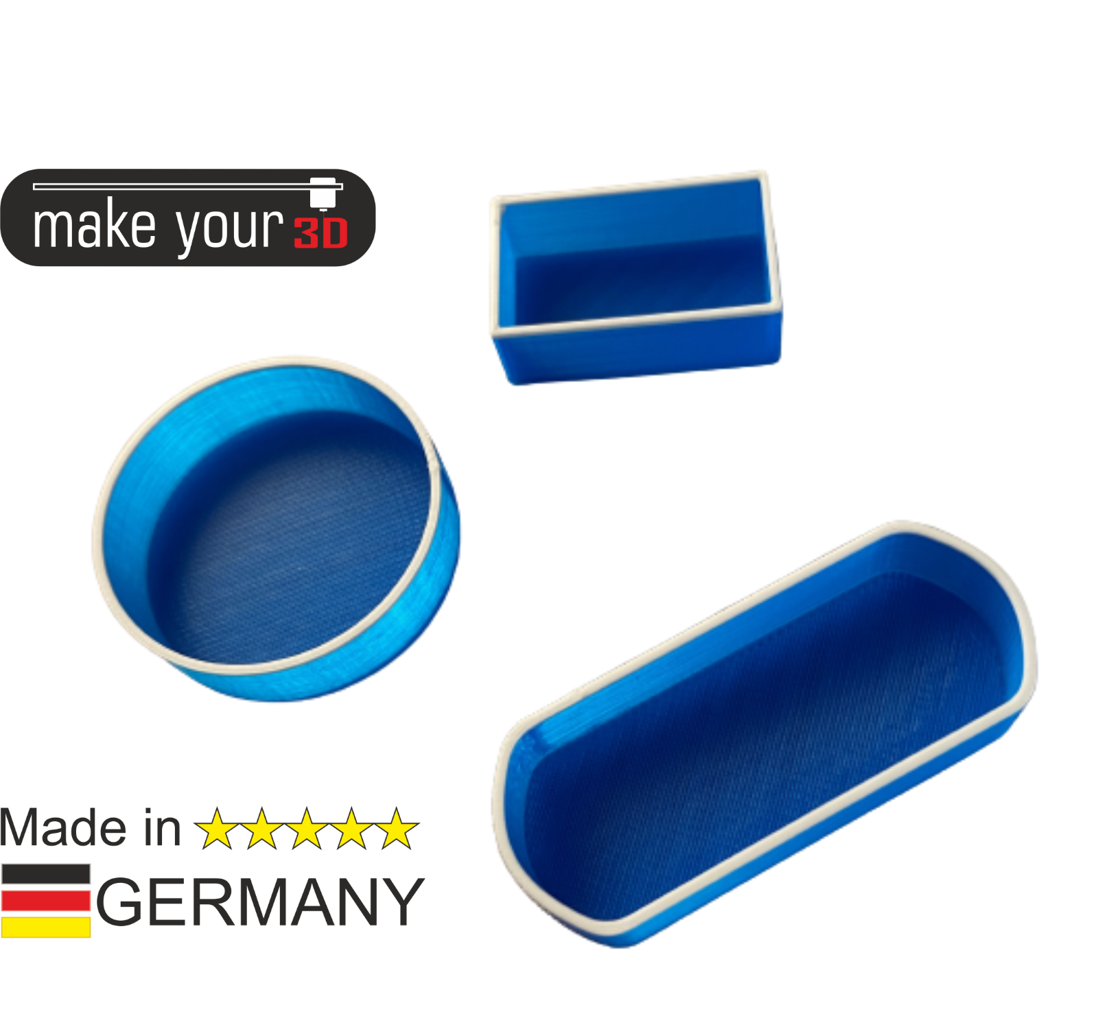 H0 Pool Set 1:87 3x Schwimmbecken / Pool