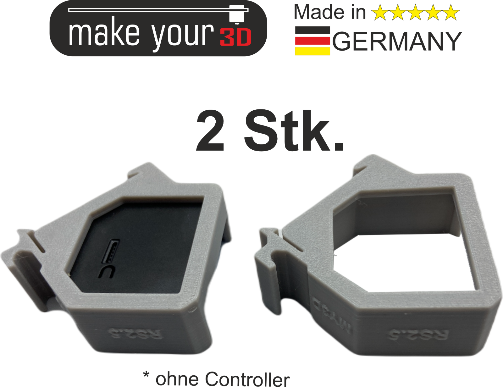 2Stk. Hutschienenhalter DIN Hutschiene 35mm 1P Rail Zubehör für Shelly 2.5