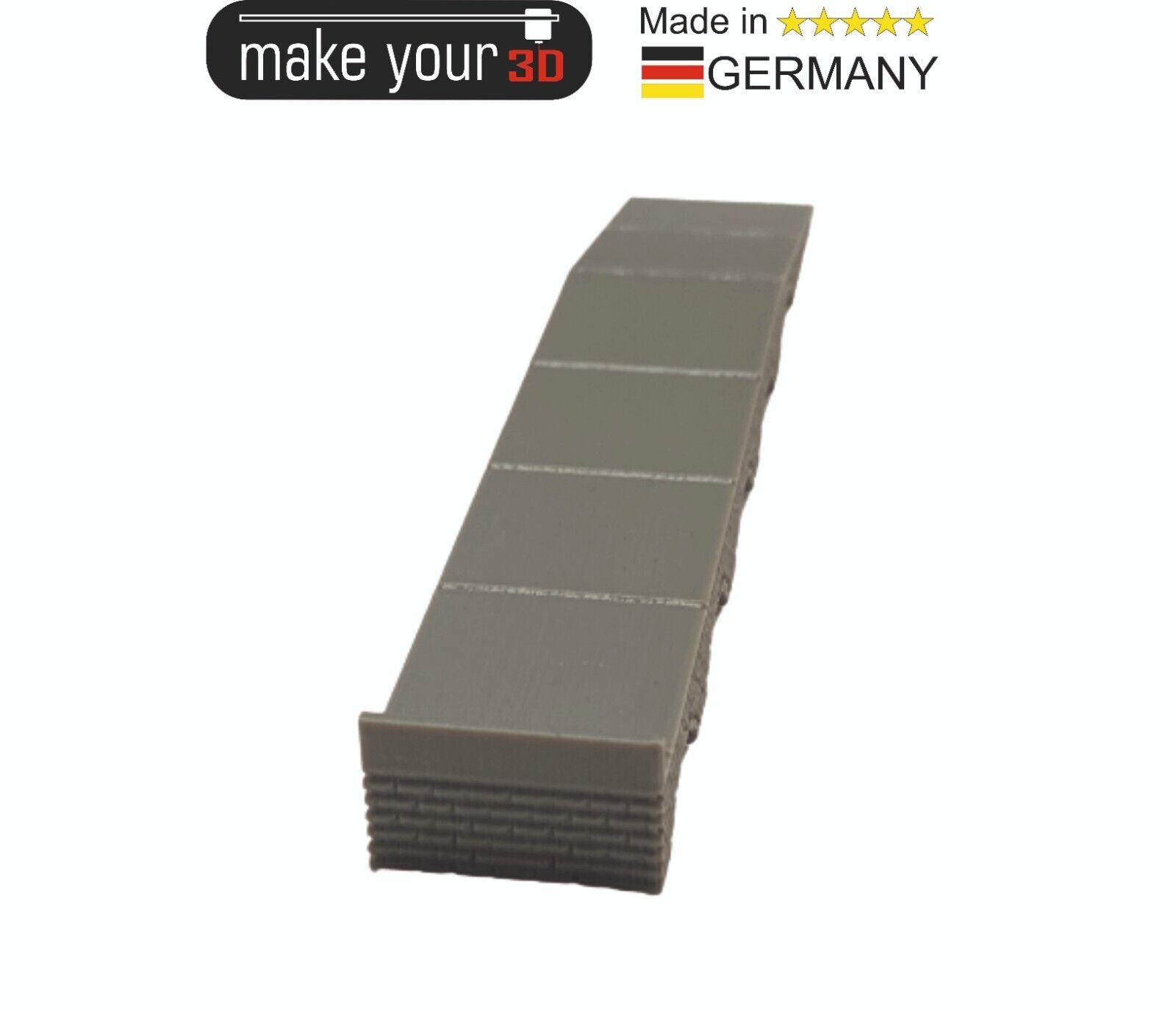 N Set 1:160 Laderampe Ziegel Grau