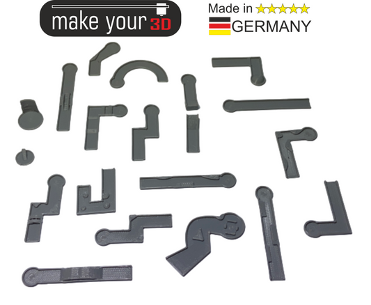 H0 Set 1:87 Minigolfbahn Minigolfanlage 18 Bahnen Minigolf