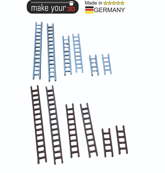 Spur N Leiter Set 1:160 Set 12 Stk. 2 Farben