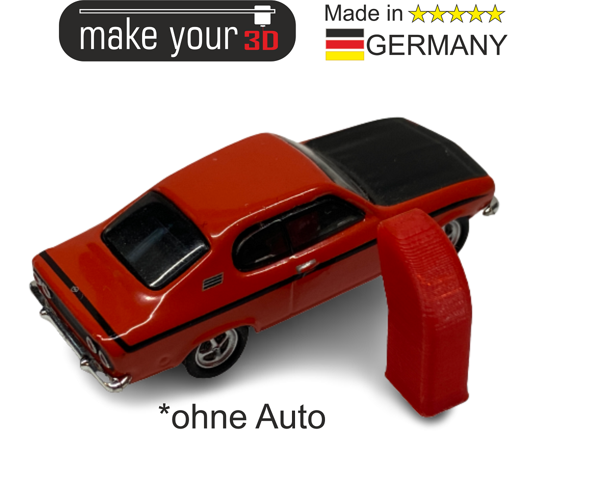 H0 Fastfood Abfallbehälter Mülltonne 1:87 SET 4Stk. in 3 Farben möglich