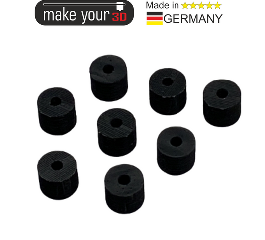 Silikondämpfer Mod Black Edition für Prusa 3D MK3 MK3s Mk3s+ 3D Drucker
