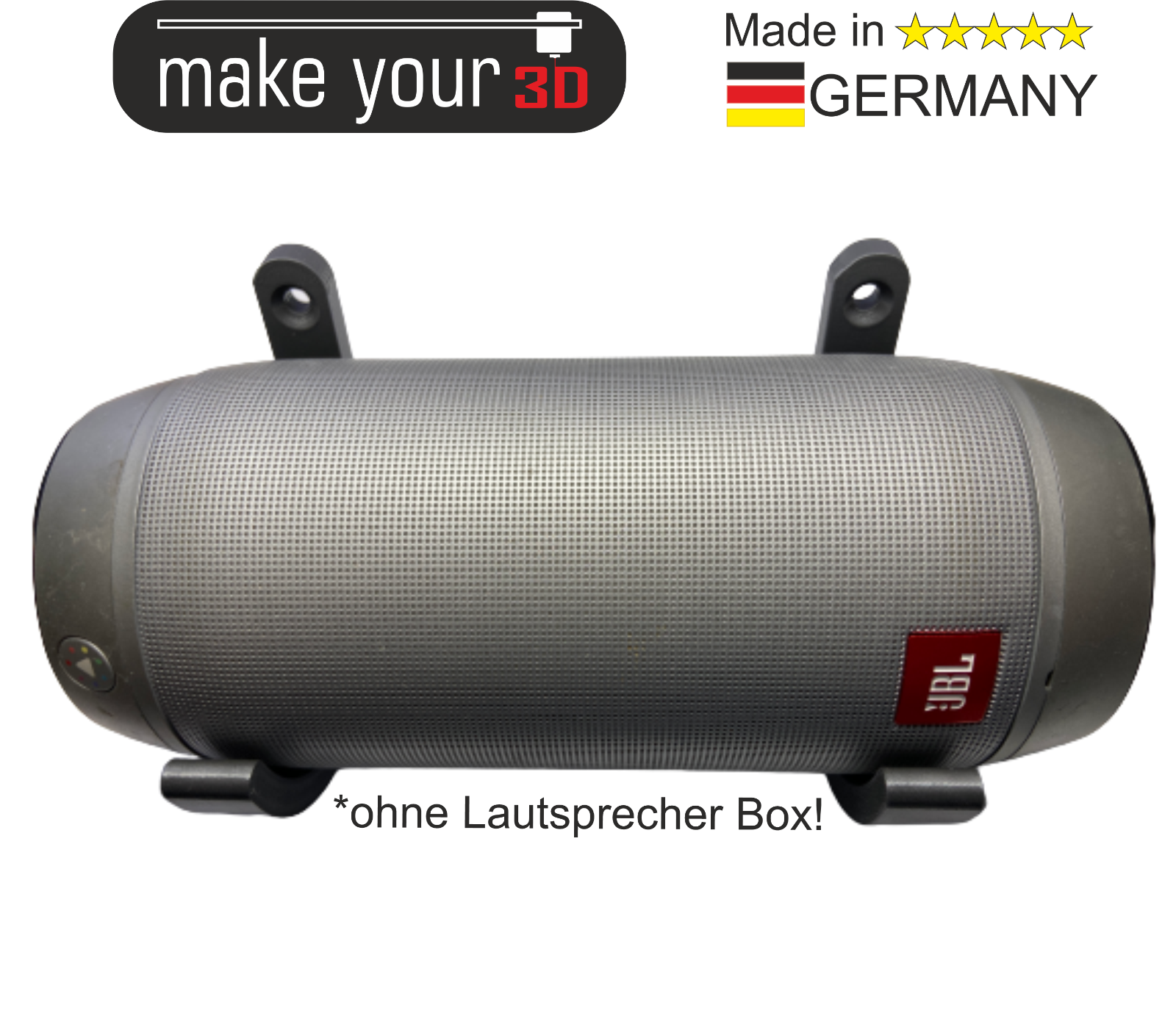 Zubehör  Wandhalter kompatibel mit JBL Pulse, Charge, Flip, Bluetooth Box, uvm.