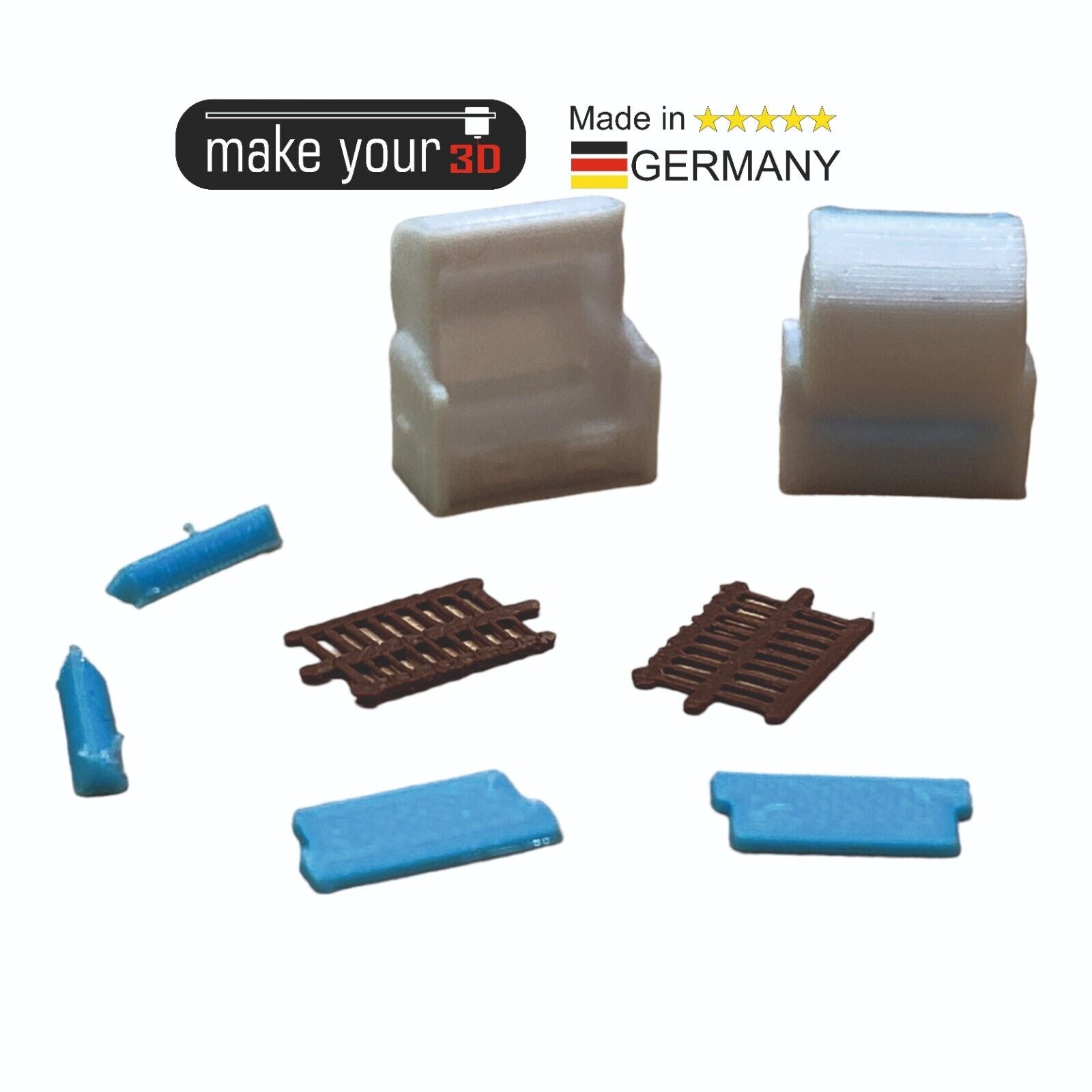 Spur N 1:160  SET 2Stk. Premium Strandkorb