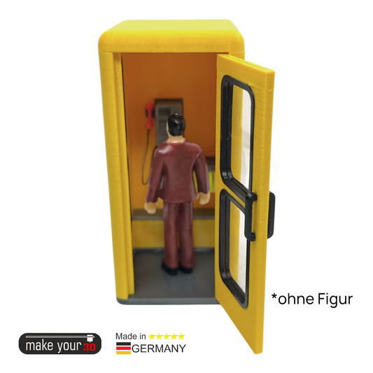 Spur G 1:22.5 LGB Telefonzelle mit sehr vielen Details - wetterfest aus PETG Kunststoff