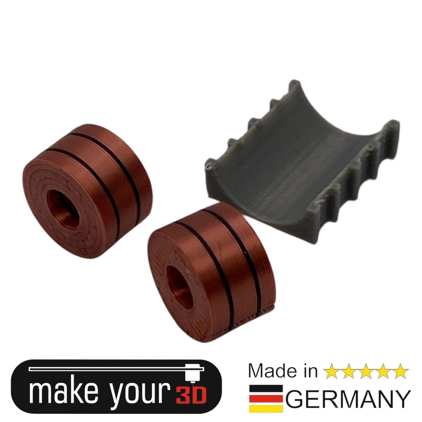 N 1:160 Ladegut 2 Stk. Kupfer Coils Set mit Halter für Flachwagen