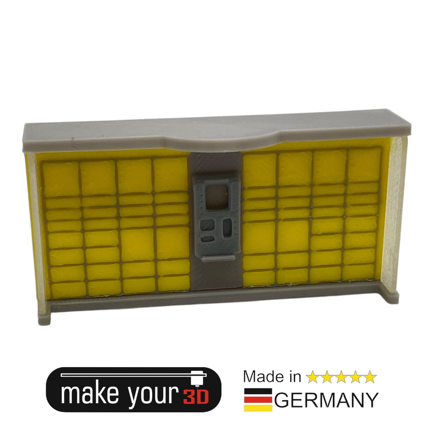 H0 1:87 Packstation mit Vordach und Glaswände