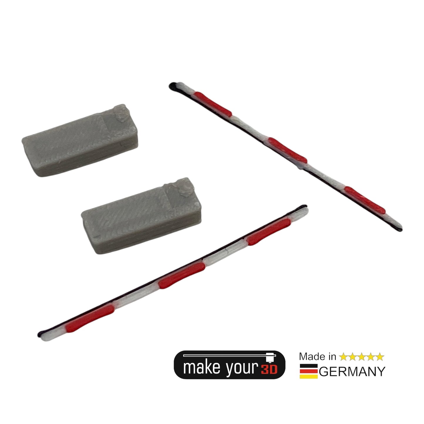H0 1:87 SET 2 Stk. Schranken für Parkplatz