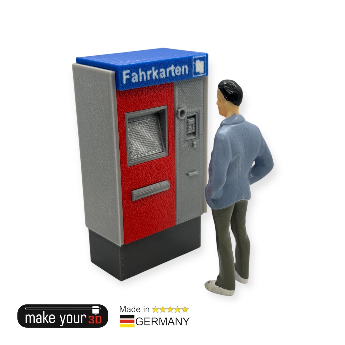 Spur G 1:22,5 Fahrkartenautomat wetterfest aus PETG Kunststoff