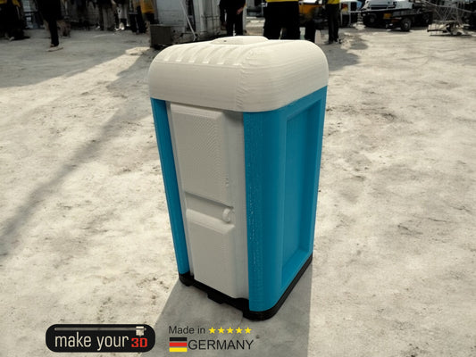 G 1:22.5 LGB Premium Mobile Baustellen Toilette  bewegliche Tür/wetterfest