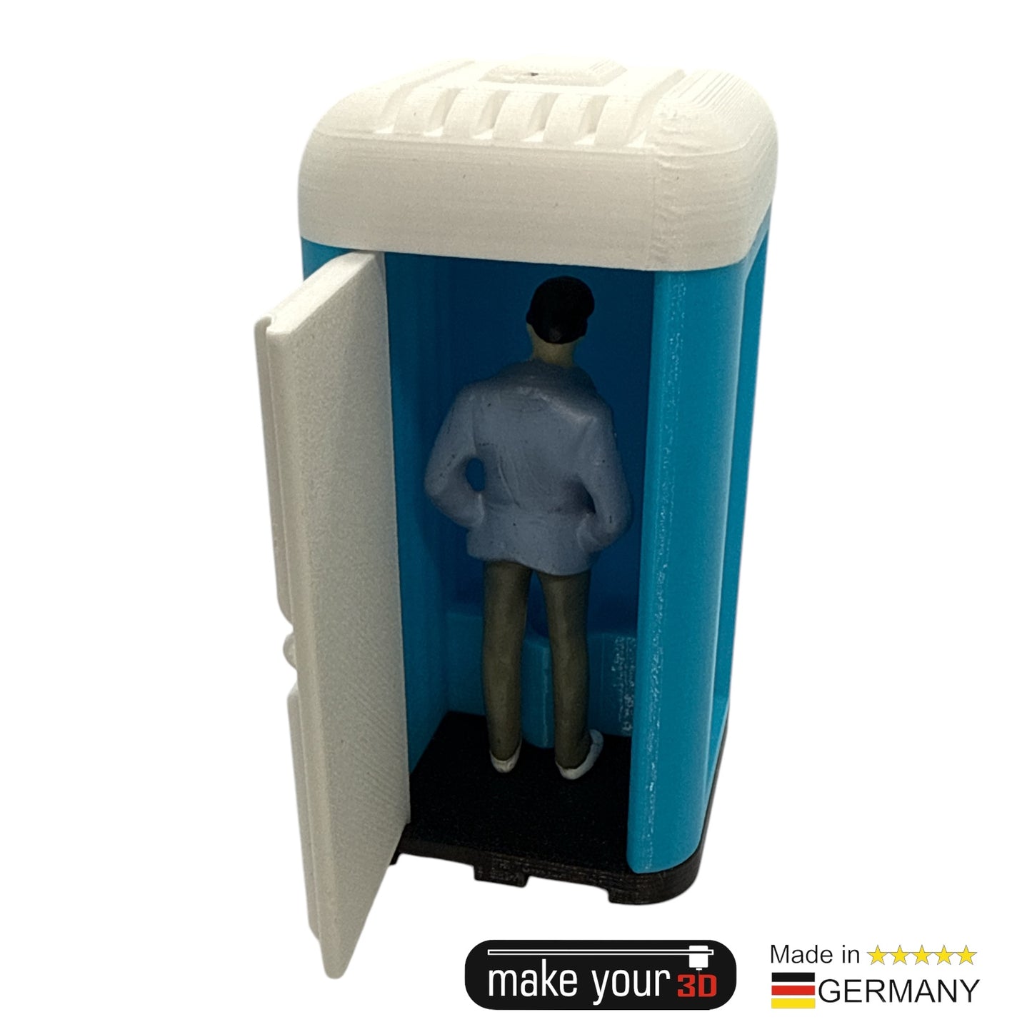 G 1:22.5 LGB Premium Mobile Baustellen Toilette bewegliche Tür/wetterfest