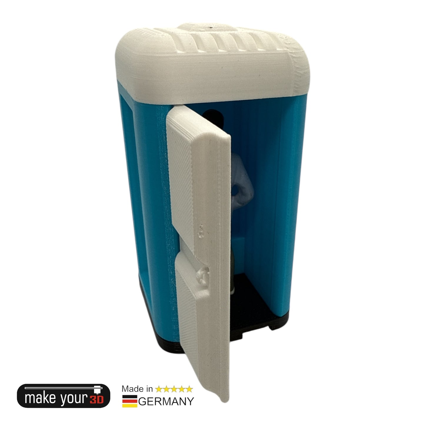 G 1:22.5 LGB Premium Mobile Baustellen Toilette bewegliche Tür/wetterfest