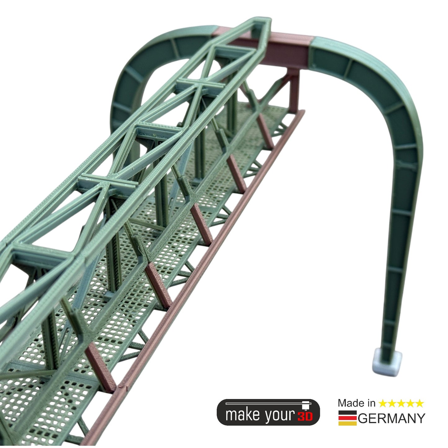 H0 1:87 Schwebebahn Straßengerüst passend für WSW Wuppertaler Schwebebahn Modelle