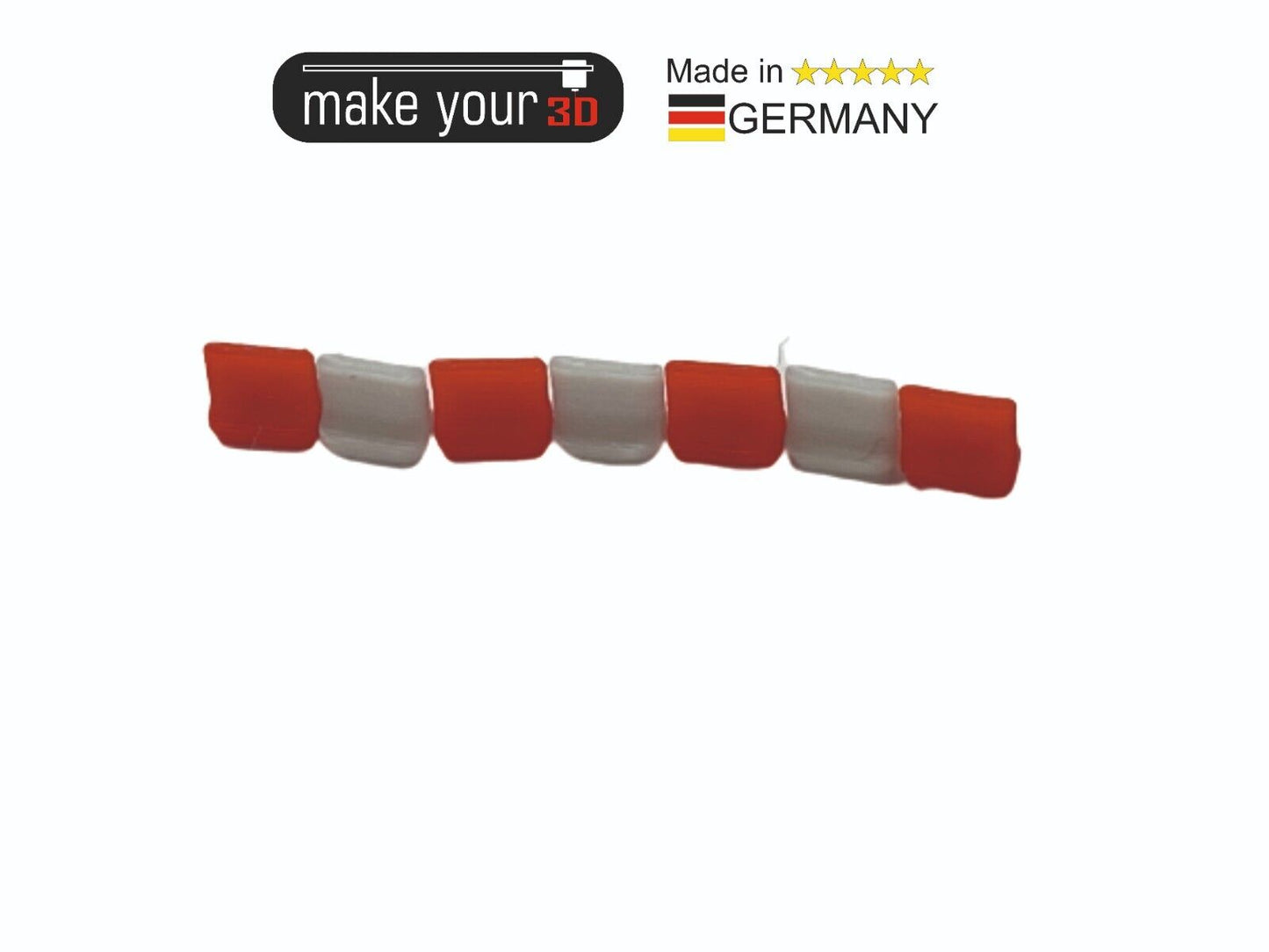 N Set 1:160 40Stk. Betonabsperrung Betonleitplanke Absperrung Baustelle Rot/Weiß