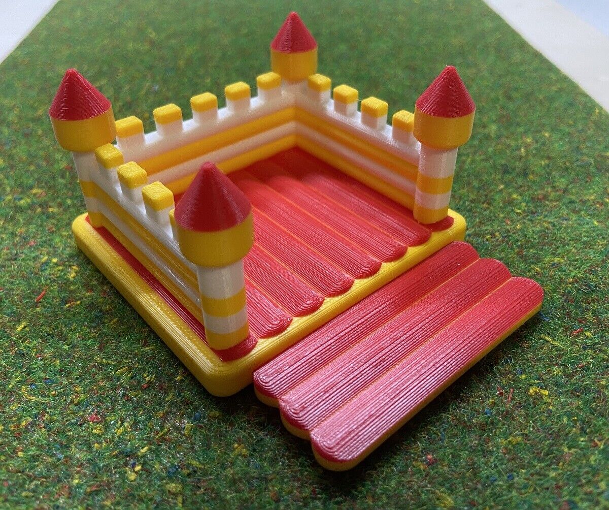 H0 1:87 Hüpfburg Spielplatz Kirmes