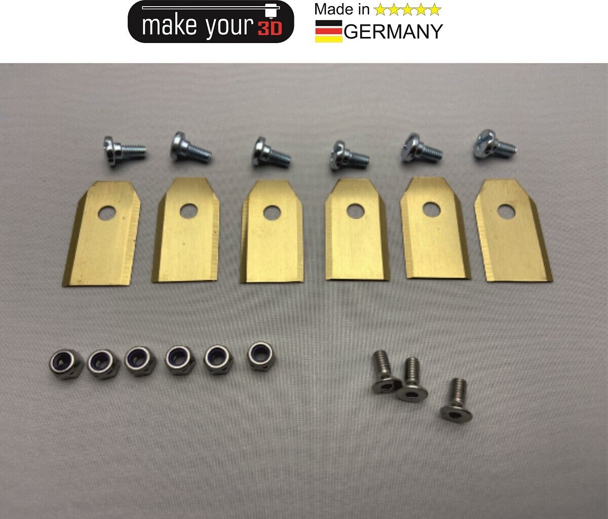Messerscheibe V1 Erweiterung 23cm / 6 Messer für Flymo EasiLife Go