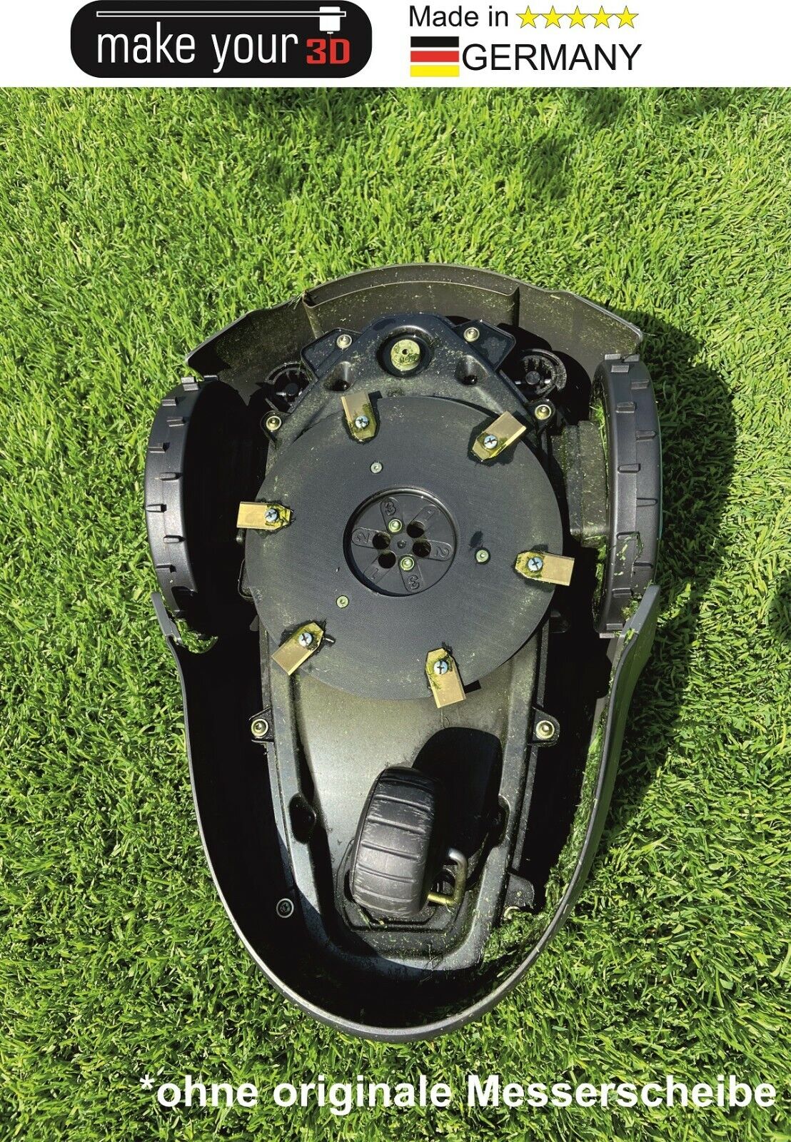 Messerscheibe V1 Erweiterung 23cm / 6 Messer für Husqvarna Automower Aspire R4