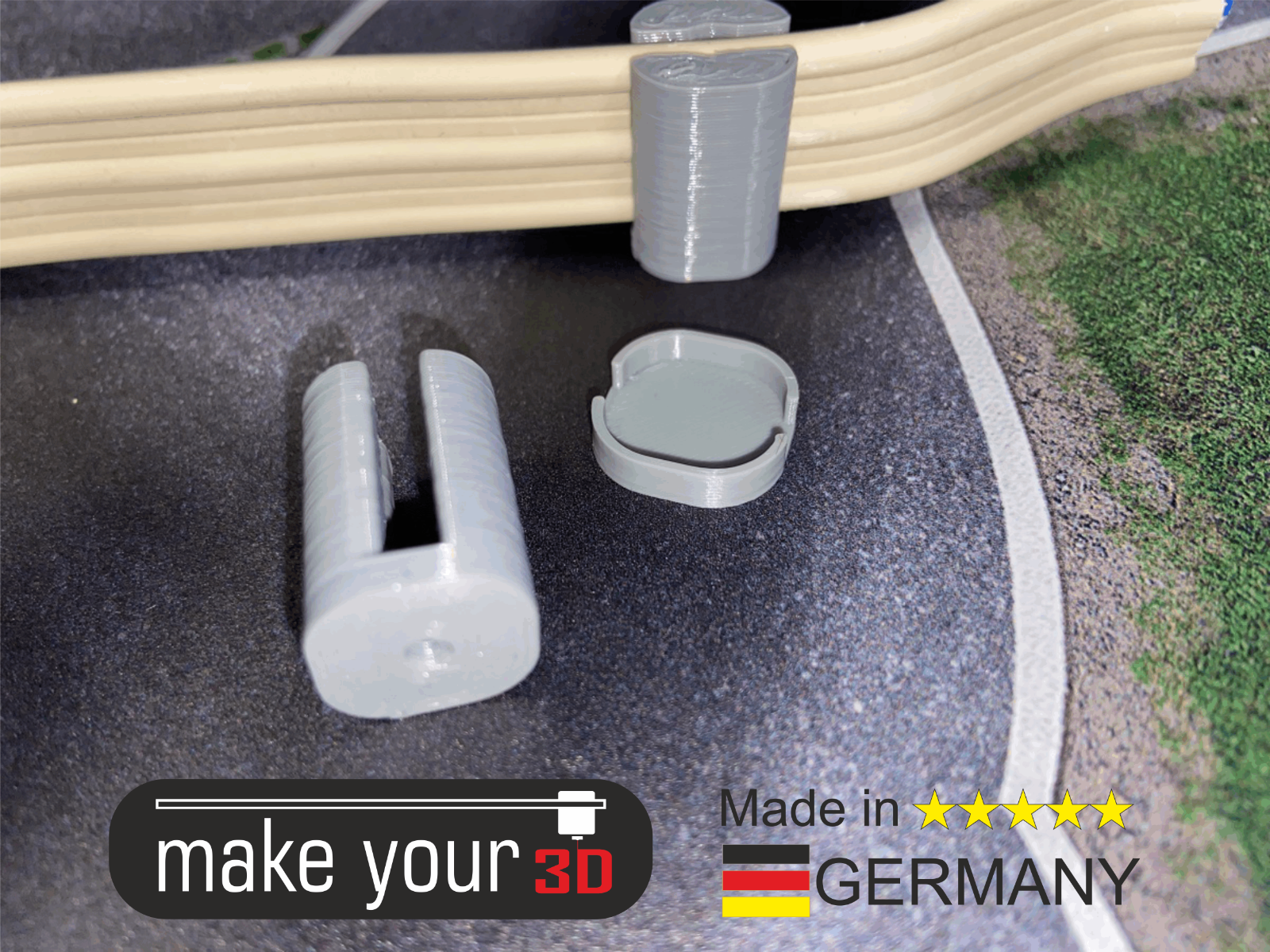 Halter für Stegkabel Streckenbegrenzung 1:43 10 Stk. für Drift Dr!ft Siku