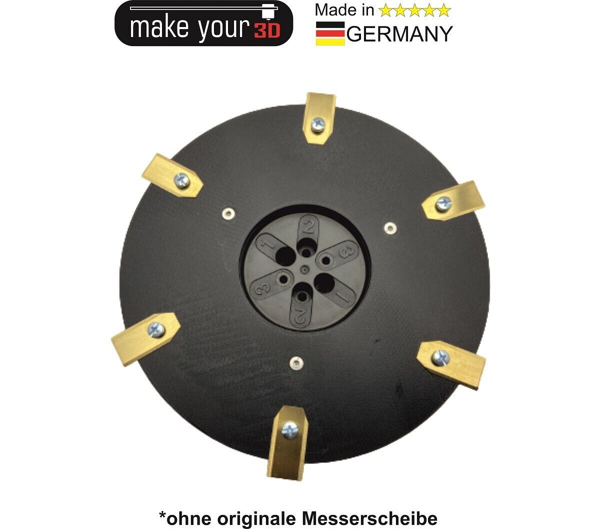 Messerscheibe V1 Erweiterung 23cm / 6 Messer für Flymo EasiLife Go