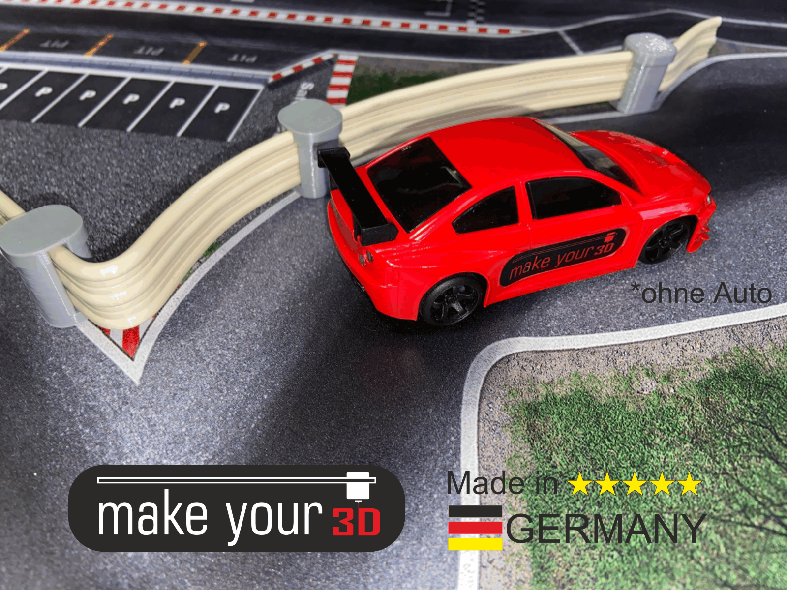 Halter für Stegkabel Streckenbegrenzung 1:43 10 Stk. für Drift Dr!ft Siku