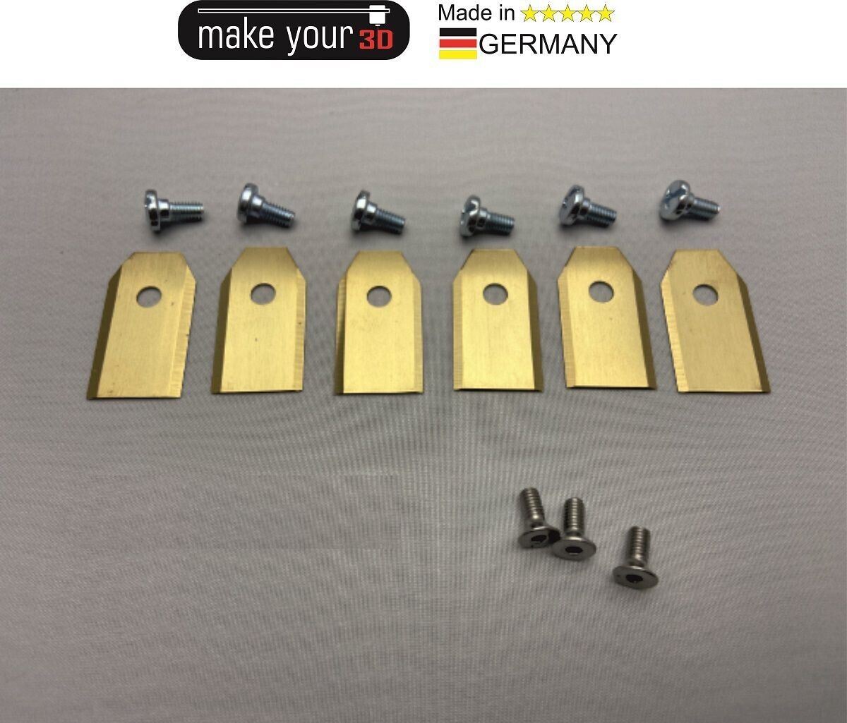 Messerscheibe V2 Erweiterung 23cm / 6 Messer für GARDENA Sileno Minimo 250/500