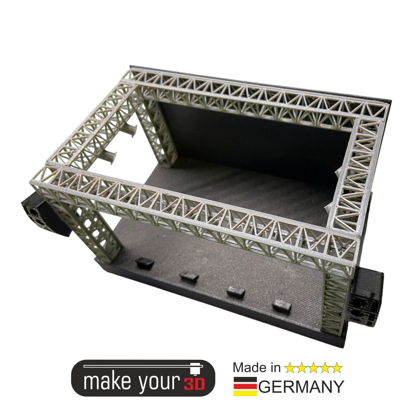 Spur H0 1:87  Rockkonzert | Bühne | Open Air Festival | Beleuchtung möglich