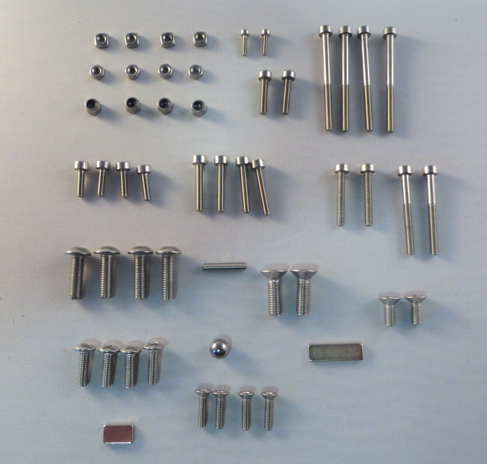 Zubehör 3D Drucker - M3 M4 M5 Schrauben für Prusa Creality Anycubic Anet Tevo 