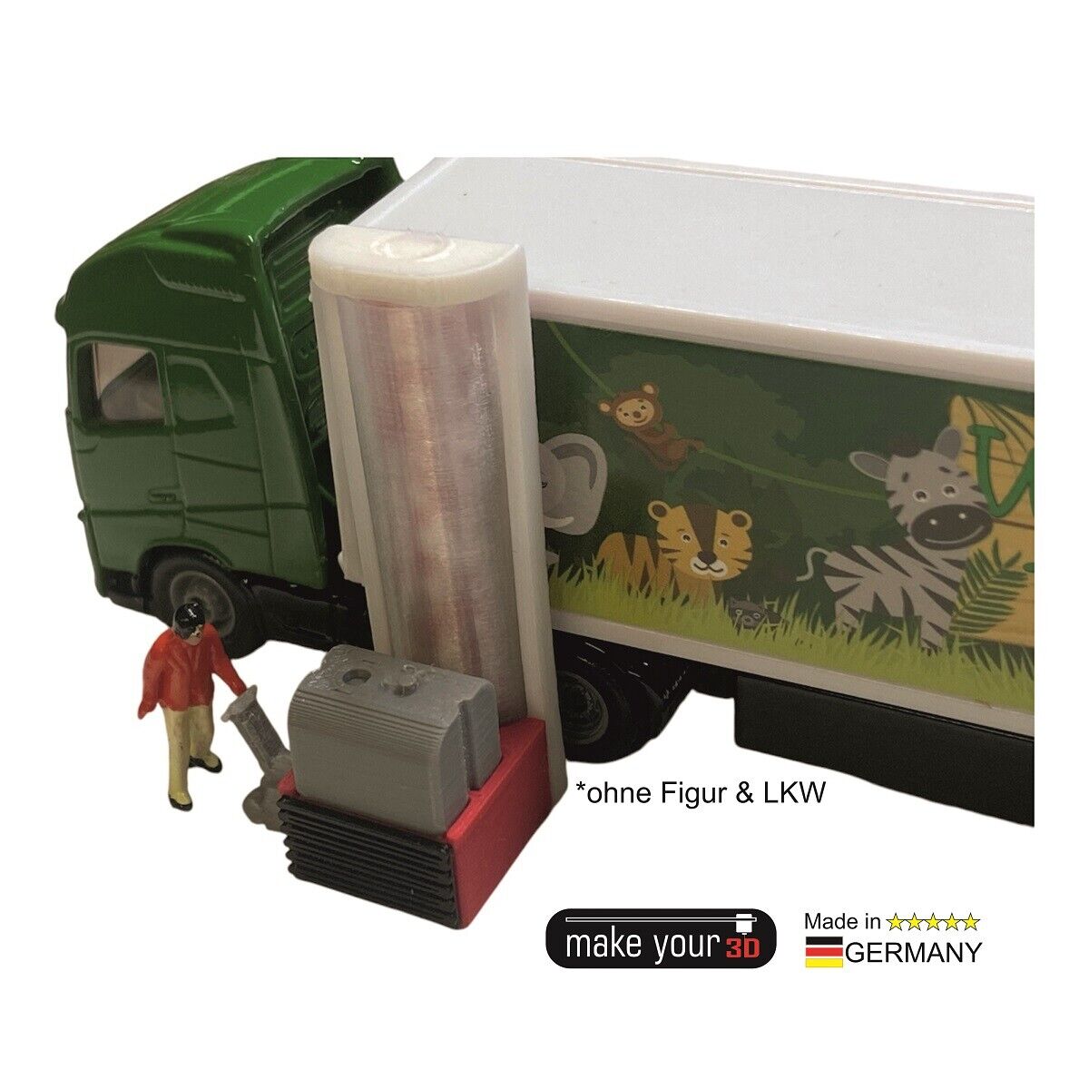 H0 1:87 Mobile LKW Bus Waschanlage Waschportal   3 Farben möglich