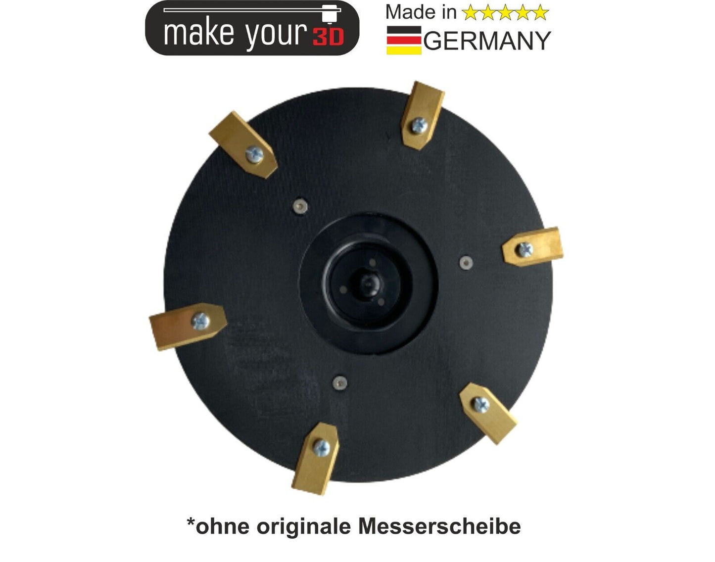 Messerscheibe V2 Erweiterung 23cm / 6 Messer für GARDENA Sileno Life City Smart