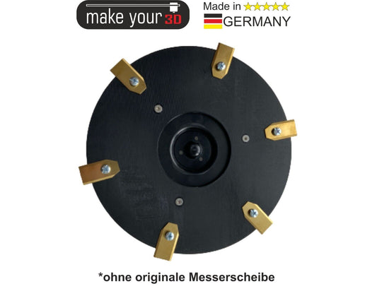 Messerscheibe V2 Erweiterung 23cm / 6 Messer für GARDENA Sileno Life City Smart