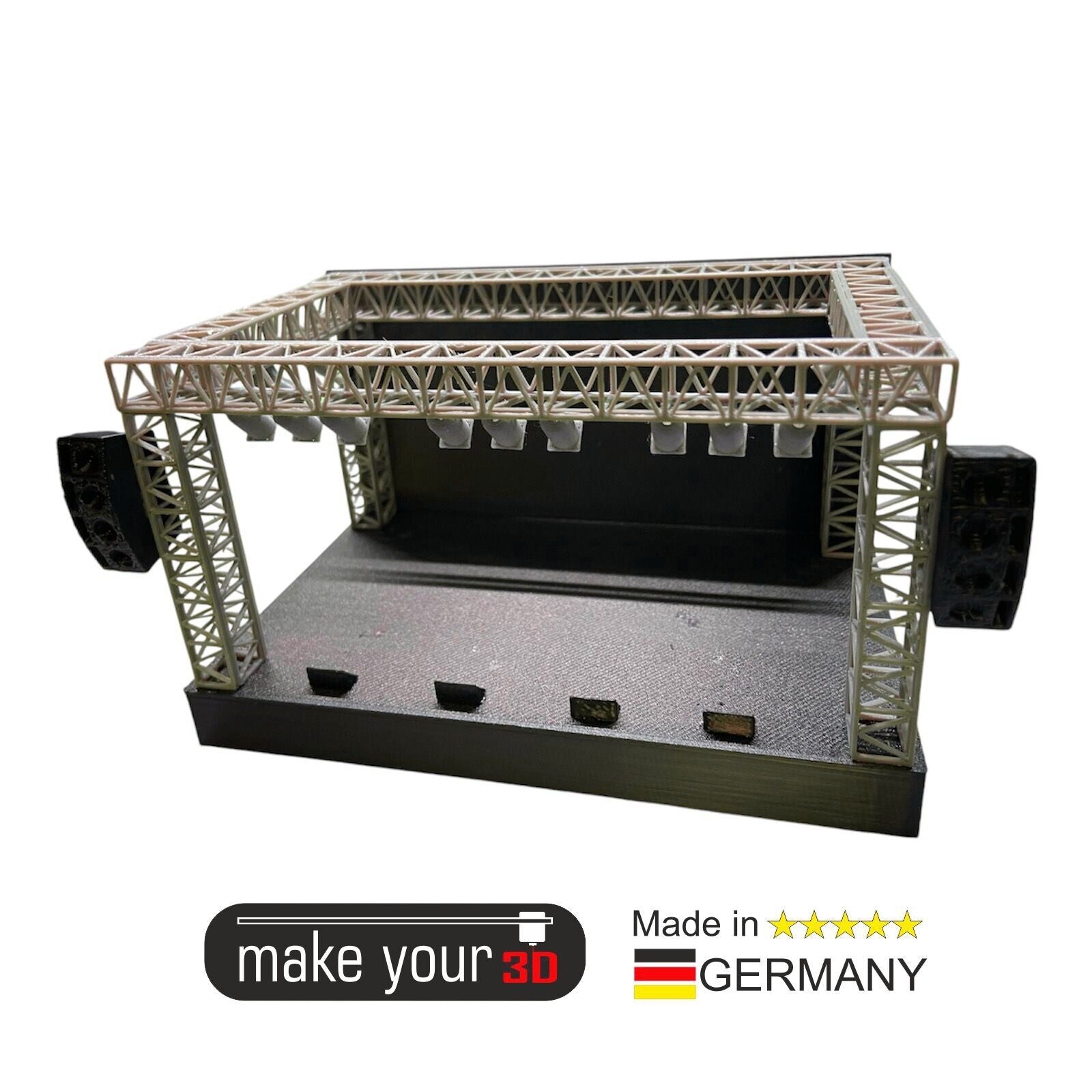 Spur H0 1:87  Rockkonzert | Bühne | Open Air Festival | Beleuchtung möglich