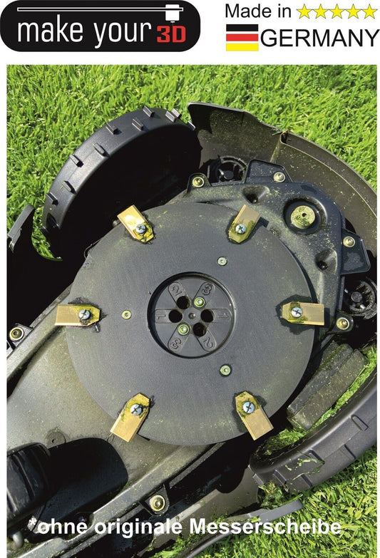 Messerscheibe V2 Erweiterung 23cm / 6 Messer für Husqvarna Automower Aspire R4