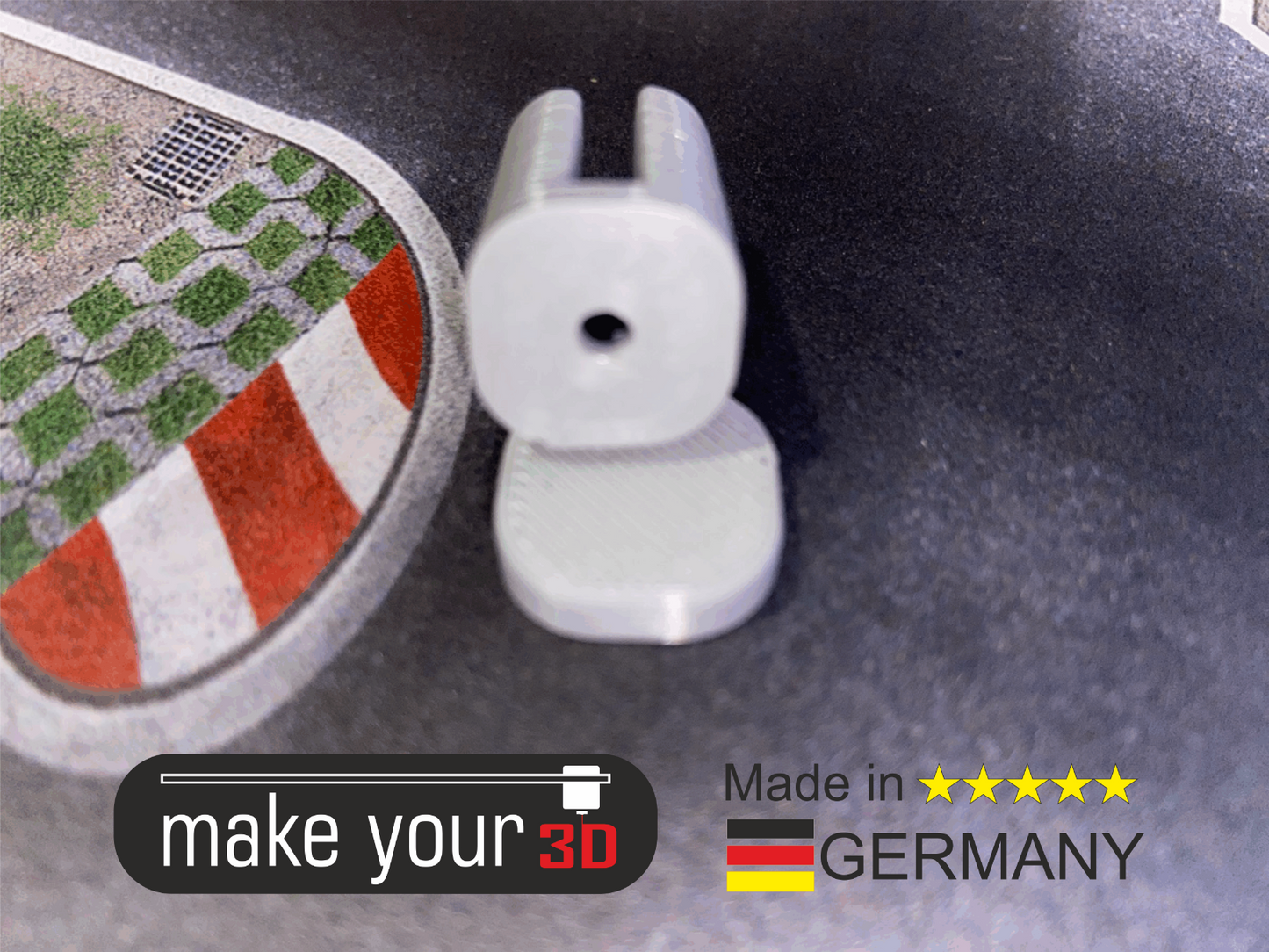 Halter für Stegkabel Streckenbegrenzung 1:43 10 Stk. für Drift Dr!ft Siku