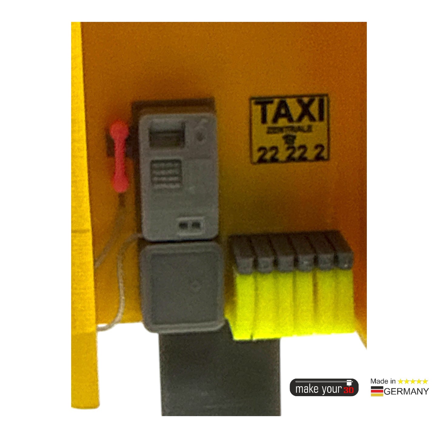 Spur G 1:22.5 LGB Telefonzelle Haube | sehr vielen Details - aus PETG Kunststoff