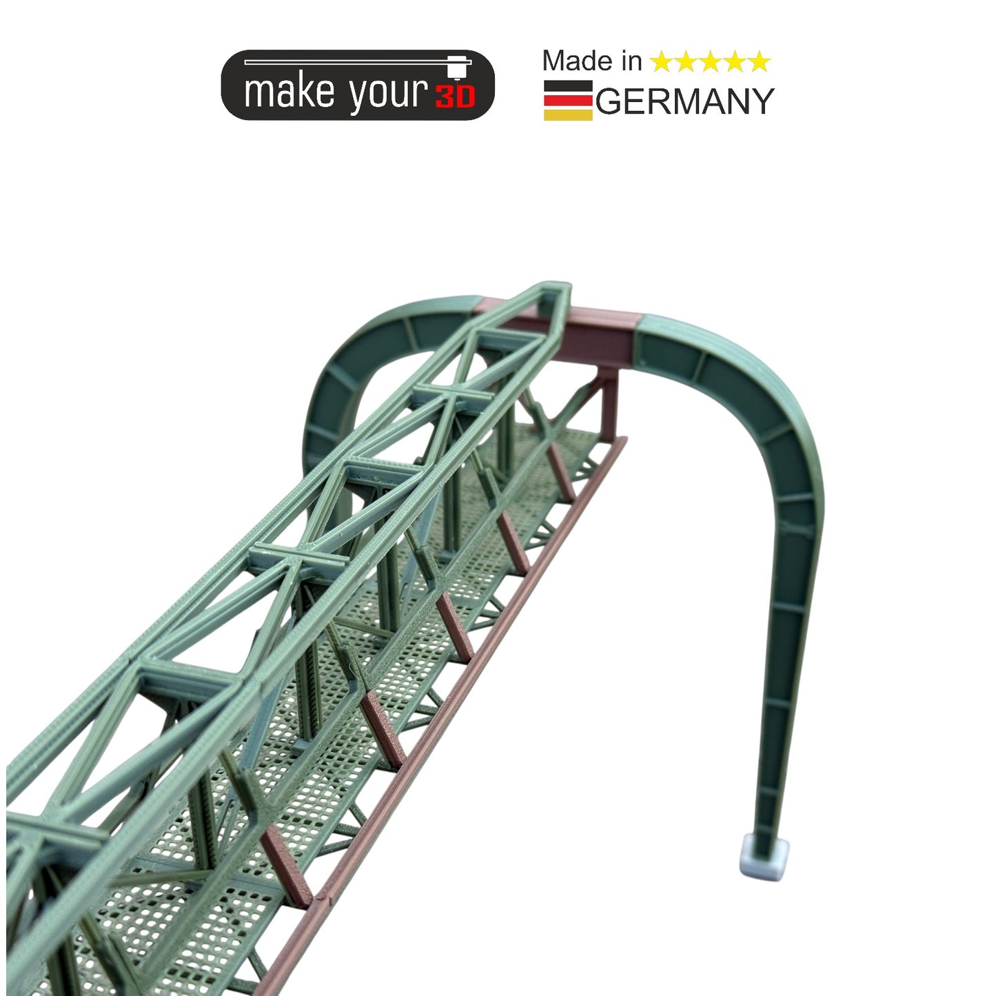 H0 1:87 Schwebebahn Straßengerüst passend für WSW Wuppertaler Schwebebahn Modelle